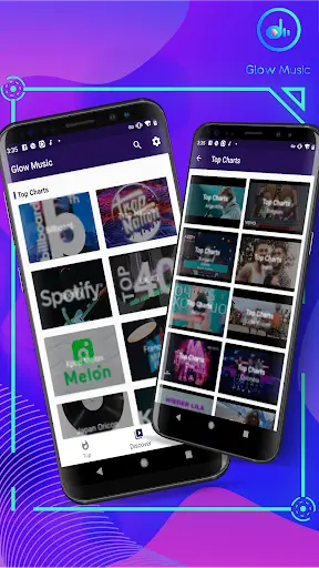 Glow Music - easy music player screenshot 3