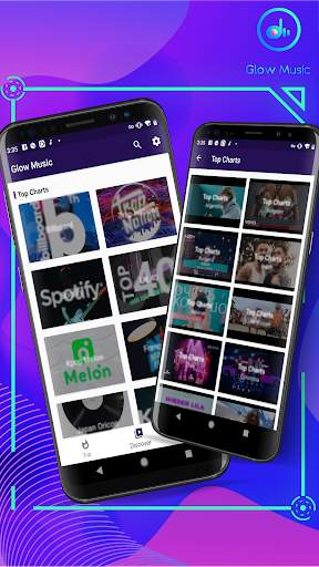 Glow Music - easy music player screenshot 3