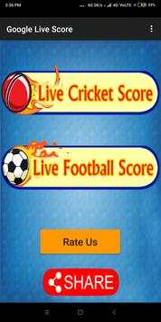 Google Live Score - Cricket & Football screenshot 3