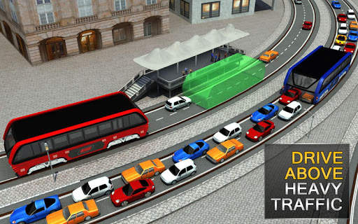 Real Elevated Bus Simulator 3D screenshot 13