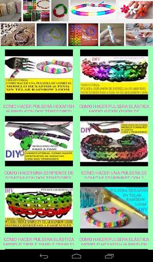 Pulseras con Gomas screenshot 1