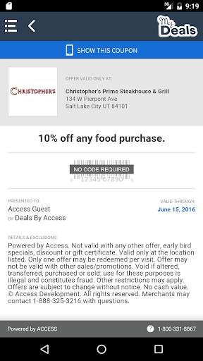 My Deals Mobile screenshot 4