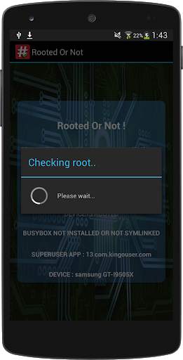 Rooted or not screenshot 2