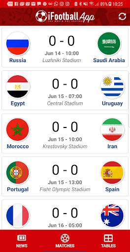 iFootball App - Russia 2018 World Cup Edition screenshot 1