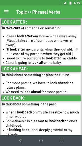 English Grammar Advanced screenshot 8