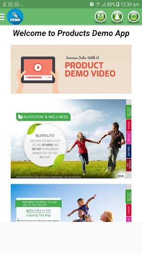 Products Demo 1 تصوير الشاشة
