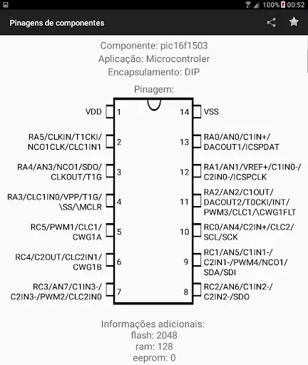 Electronic Component Pinouts screenshot 10