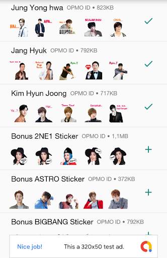 Kim Hyun Joong WA | Sticker screenshot 2