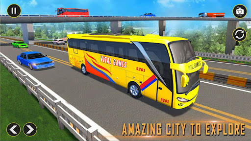 Simulator 3D Pengemudi Bus screenshot 8