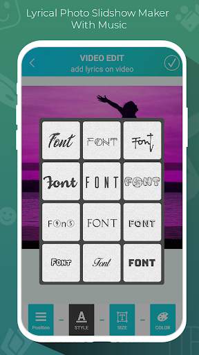 Tamil Lyrical Photo Slidshow Maker With Music screenshot 5