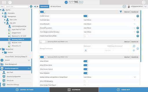 MDM & Kiosk Mode by AppTec360 screenshot 15