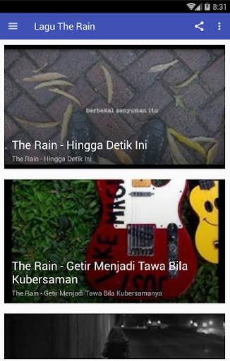 Lagu The Rain Offline screenshot 2