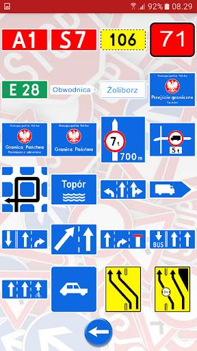 Znaki drogowe - Polska screenshot 18