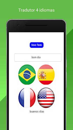 Tradutor 4 Idiomas screenshot 1