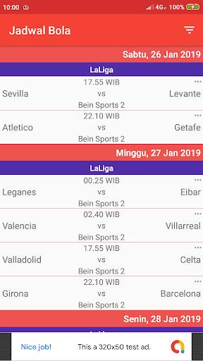 Jadwal Bola TV Indonesia screenshot 3