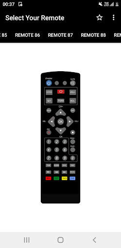FreeDish Remote Controls screenshot 4