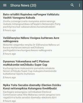 Shona News screenshot 3