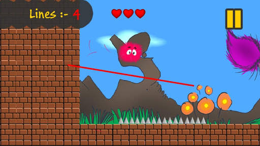 Fluffy - A game of lines screenshot 2