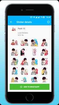Love Couple Stickers For Whatsapp - WAStickerApps screenshot 2