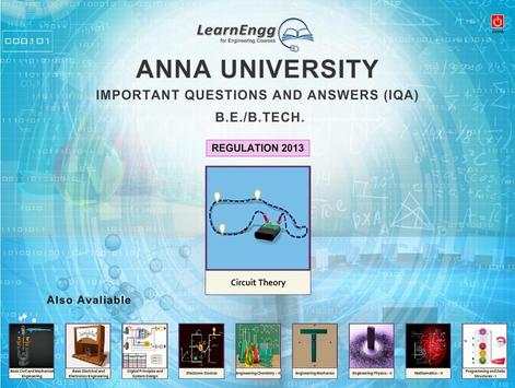 Anna Univ. Circuit Theory screenshot 1