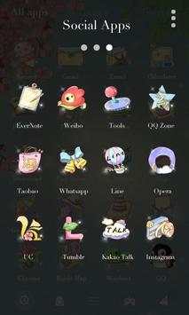 Infatuation Go Launcher Theme screenshot 3