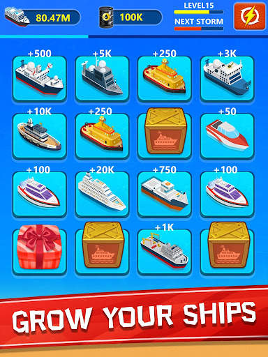 Merge Ship - Idle Tycoon Game screenshot 8