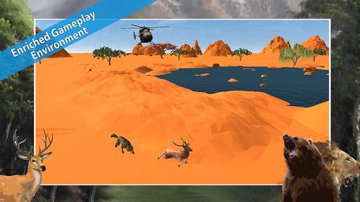 Helicopter Shooting Simulation: Sniper Hunting 3D screenshot 8