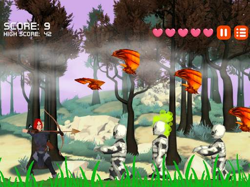 Zombies and Huntress Archery screenshot 12