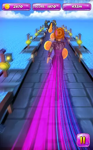 Bride Fun Run Running Games screenshot 2