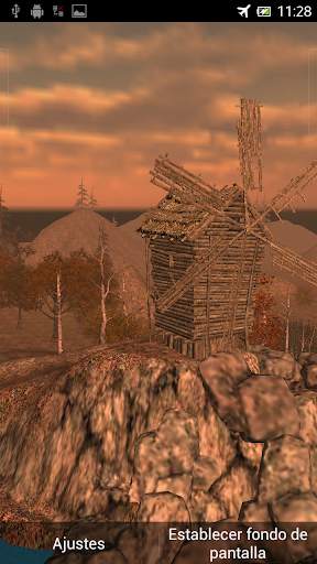 WINDMILL WID 3D FREE WALLPAPER screenshot 3