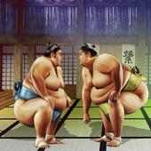 Sumotori Wrestlers Fight-Sumo Wrestling Revolution