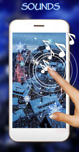 Snowfall Winter Live Wallpaper screenshot 1
