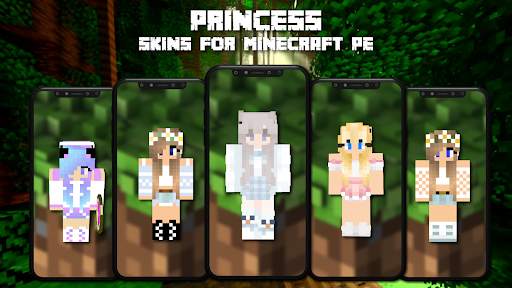 Beautiful Princess Skins - Minecraft PE MOD screenshot 4