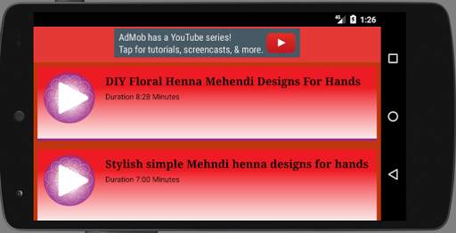 Top 250 Henna Design Video Tutorials screenshot 4