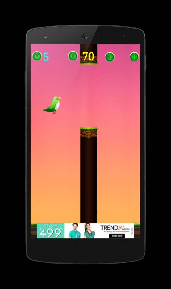 Crazy Bird Fly screenshot 2