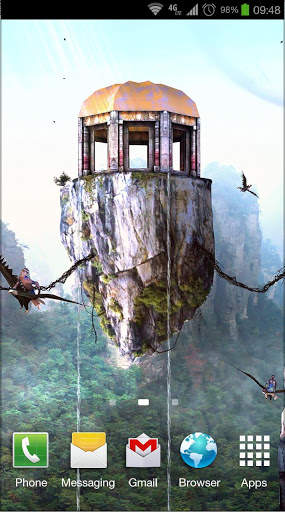 Fantasy World 3D LWP screenshot 1