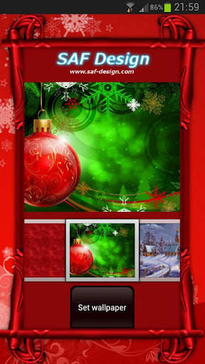CHRISTMAS GO Launcher EX Theme screenshot 6
