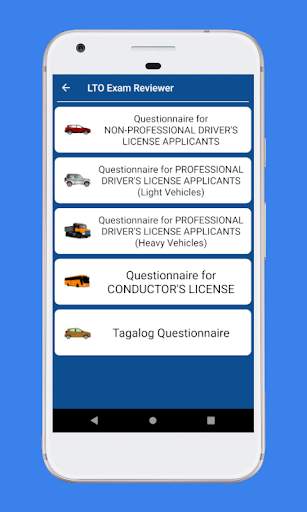 LTO Exam Reviewer स्क्रीनशॉट 2