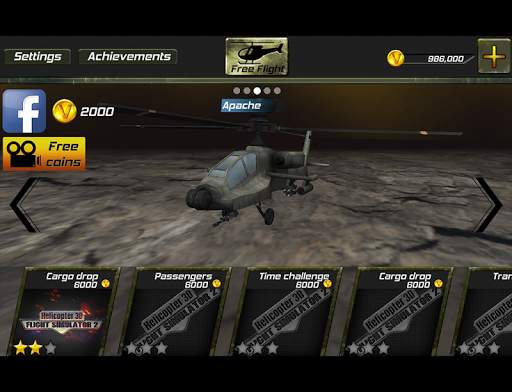 Helicopter 3D flight sim 2 screenshot 8