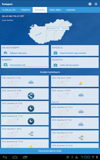 Időkép screenshot 9