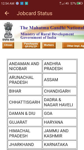 MG Nrega Jobcard List & Status 2021 screenshot 2