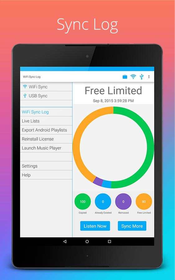 iSyncr: Sync iTunes to Android screenshot 14