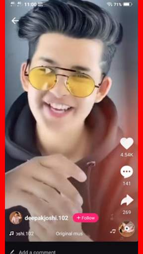Tiktok & Likee video player with all social media screenshot 4