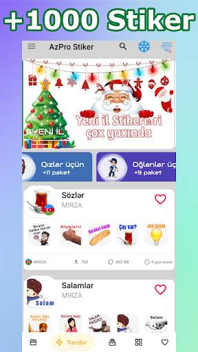 Stikerler.COM - AzPro - Azerbaycan Çıkartmaları. 1 تصوير الشاشة
