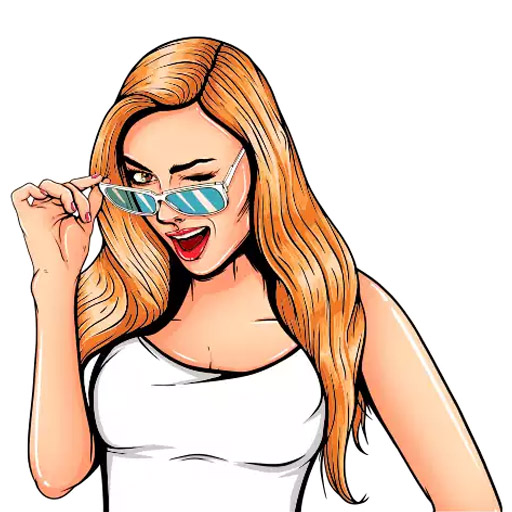 Wastickerapps sexuales chicas sexy animados أيقونة