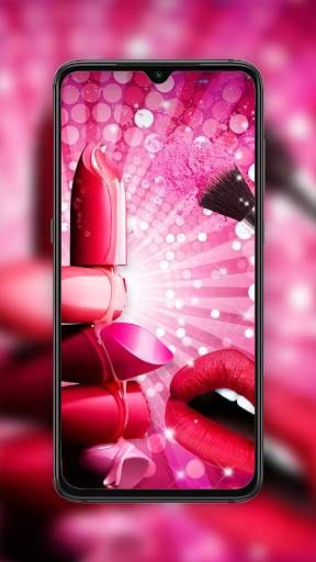 Fashion Wallpaper-Makeup&Red screenshot 4