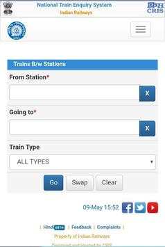 Indian Railway Enquiry screenshot 2