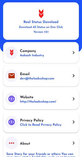 Real Status Download | All In One Status Download screenshot 1