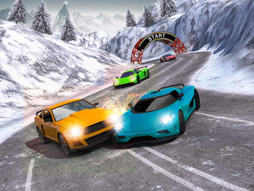 Fast Racing Car 3D Simulator 9 تصوير الشاشة