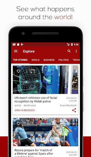 Ninews - Free news app screenshot 1